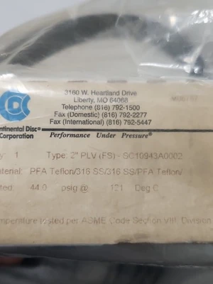 NEW CONTINENTAL DISC SC10943A0002