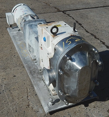 USED WRIGHT PUMP SS SANI LOBE TYPE PUMP 1800TRA20