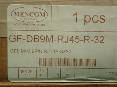 NEW MENCOM GFDB9MRJ45R32
