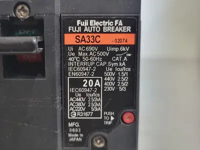 USED FUJI ELECTRIC SA33C