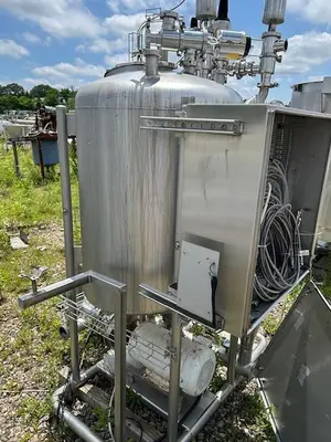 CIP, 1-Tank, 125 Gallon, S/st, Stork, Pump, #S742968