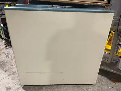 Used Falcon Restaurant Supply Used 22" X 43" Composite Trash Can With Tray Storage and Caster Wheels Bins Illinois US | Falcon Restaurant Supply #1375659