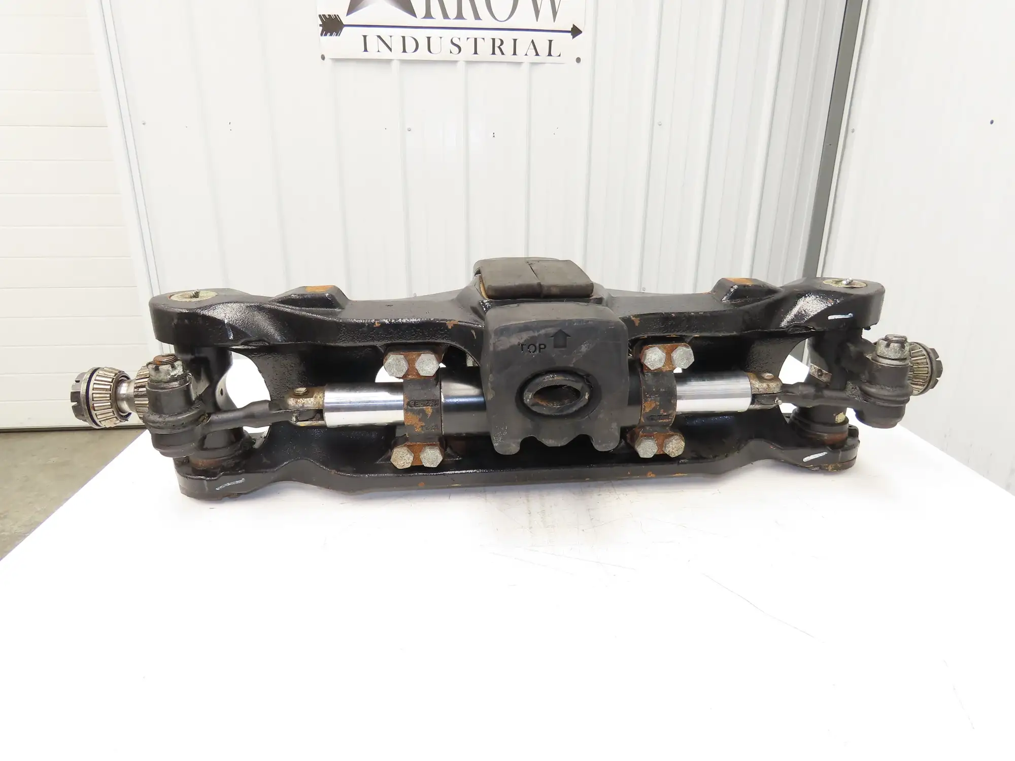 Hyster E80XN Forklift Rear Axle Dual Hydraulic Steering Assembly 8527474