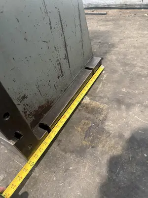 20" WIDE X 80" TALL X 24" DEEP T-SLOTTED ANGLE PLATE SET. STOCK # 0432326
