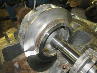 Warren Split case pump, size 14-DBL-20H, material 316 Stainless