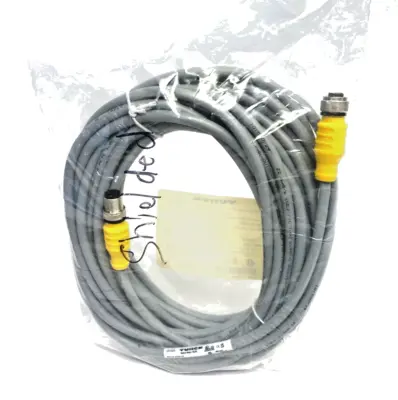 New | in-Stock Turck Eurofast Double Ended Cordset U99-12125 Cable & Wire Michigan US | Maverick Industrial Sales #1390690