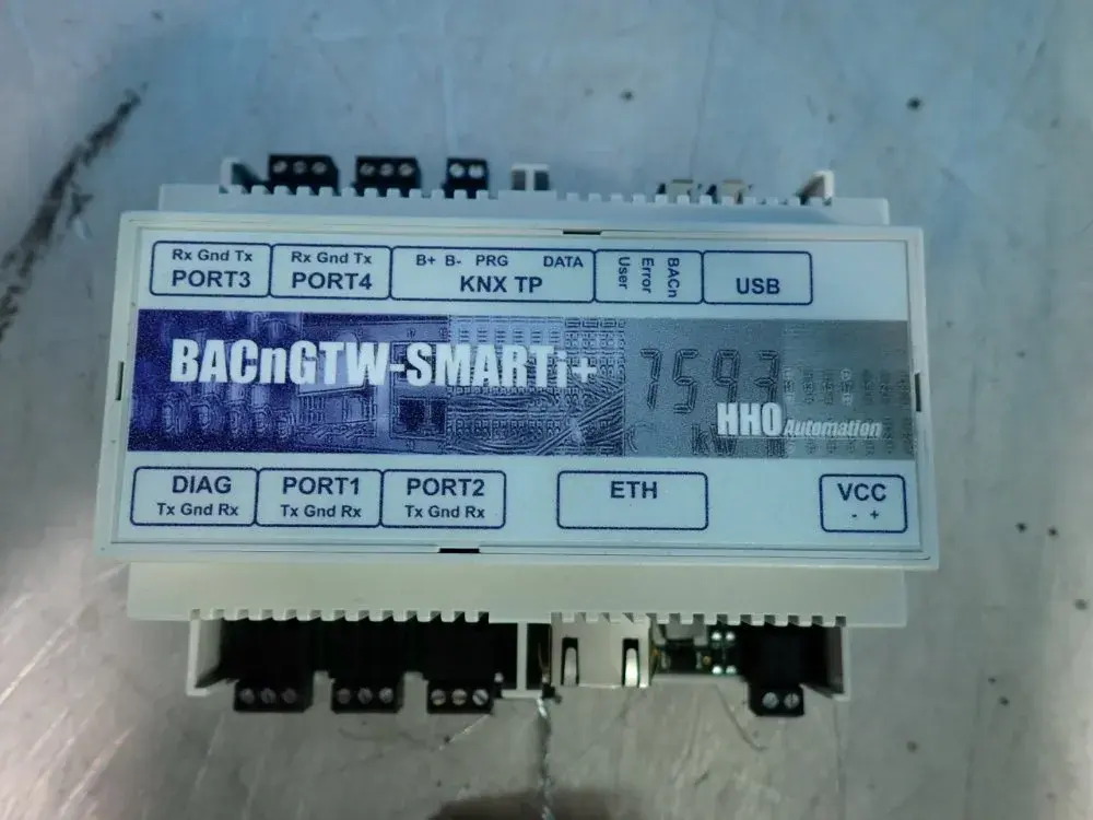 Used HHO AUTOMATION BACNGTWSMARTI+ PLC Ethernet Equipment Ohio US | HGR 24 #904235