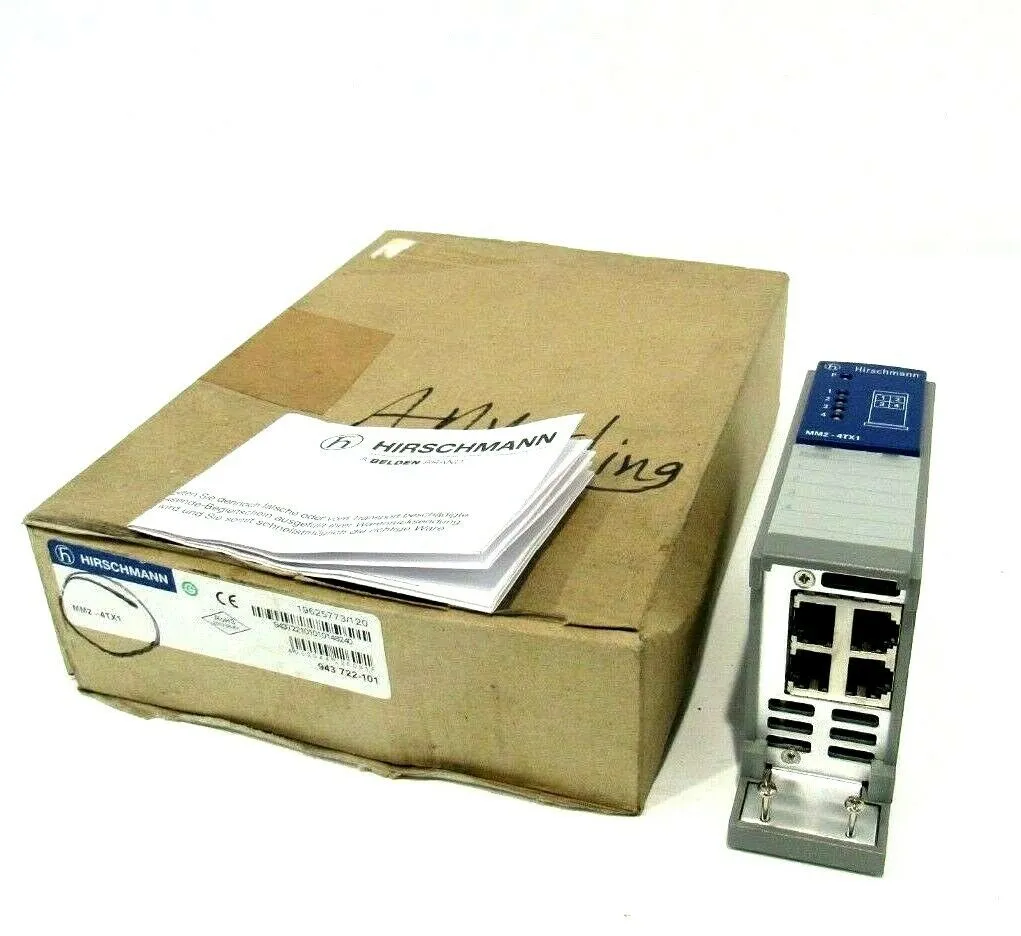 NEW HIRSHMANN MM2-4TX1 MICE MEDIA MODULE MM24TX1