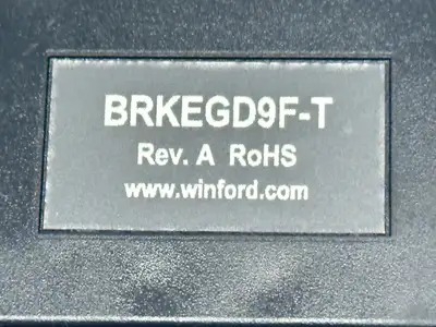 New | in-Stock Winford BRKEGD9F-T I/O Boards & Replacement Parts Michigan US | Maverick Industrial Sales #1496202