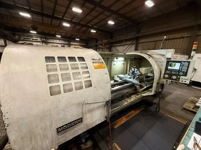 Used 2010 MODERN TNC-770-3000B 9 Oil Field & Hollow Spindle Lathes Alberta CA | Merchant Machine Tools Inc #1553135
