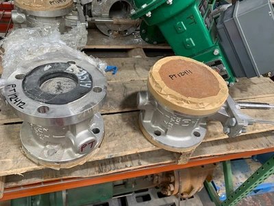 3" V150 Fisher V-Ball Body Control Valve, New Storeroom Spare