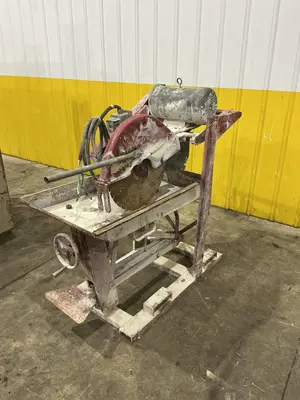 7.5 HP X 14" MK WET BRICK AND BLOCK SAW: YOBRO #25032