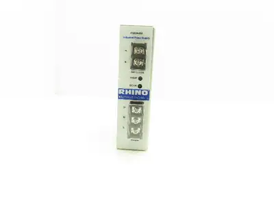 Rhino PSB24-060 Power Supply 24VDC 2.5A Output 100-240VAC 1Ph 1.5A Input