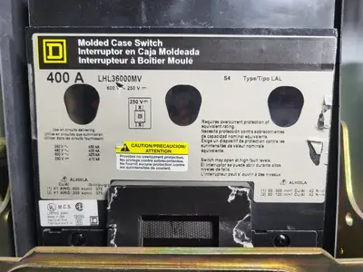 USED SQUARE D MODEL 6