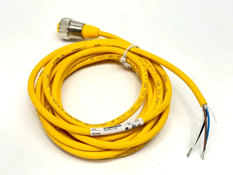 New | in-Stock Turck RKM 40-4M Connector Accessories Michigan US | Maverick Industrial Sales #1461073
