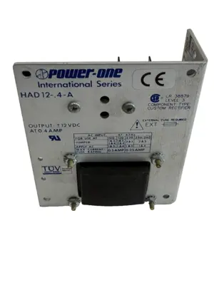 NEW POWER ONE HAD12-.4-A POWER SUPPPLY HAD124A