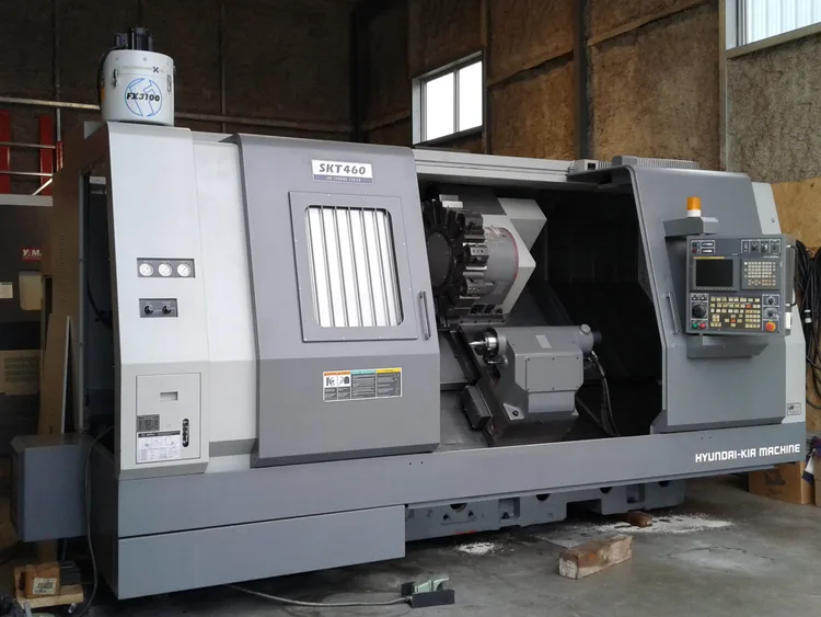 Used HYUNDAI LATHE CNC Lathes Alberta CA | Lamarche Machinery Inc #1259509
