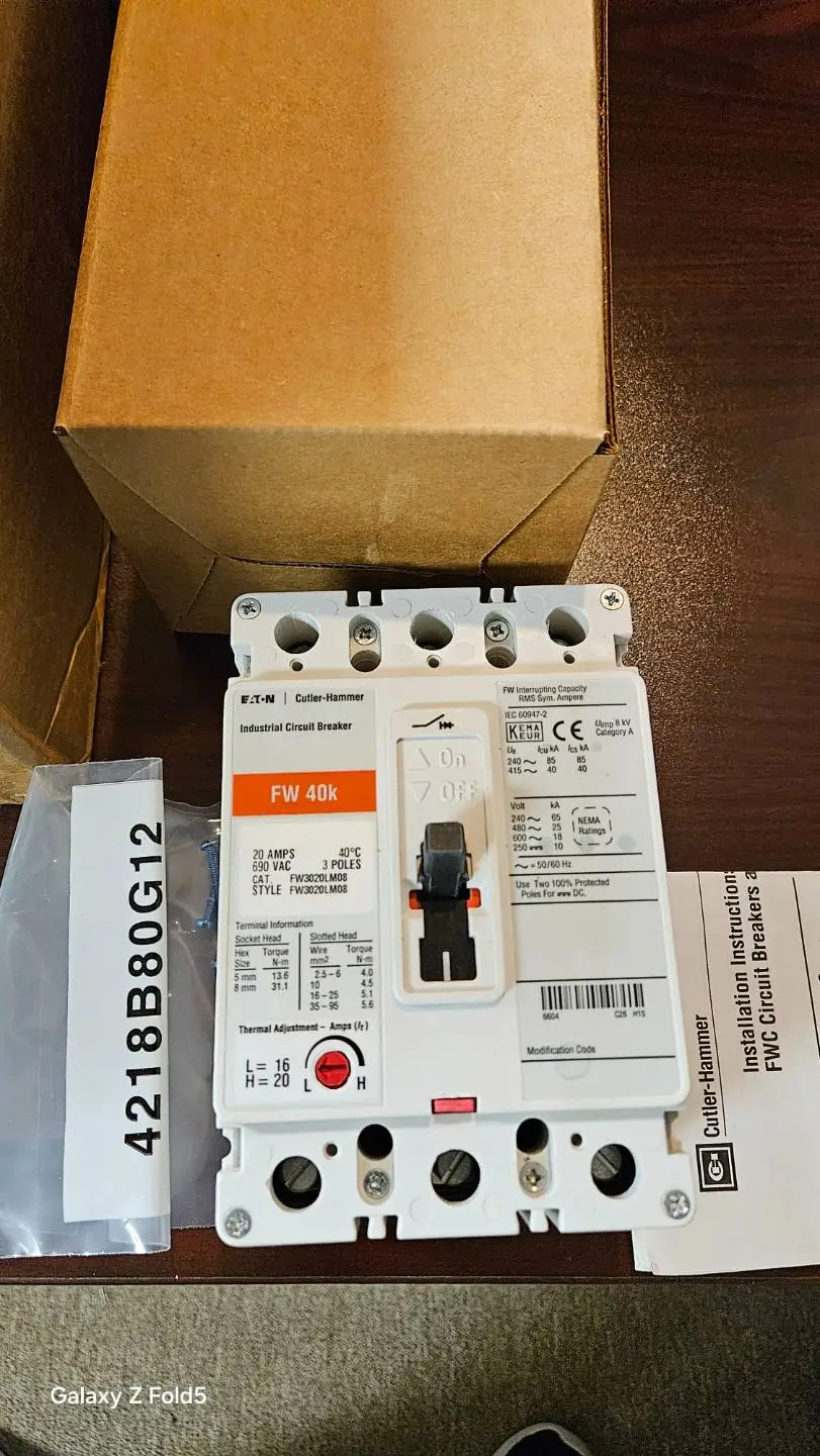 USED EATON CUTLER-HAMMER FW3020LM08