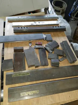 Used Press Brake Tooling – Many Types and Sizes