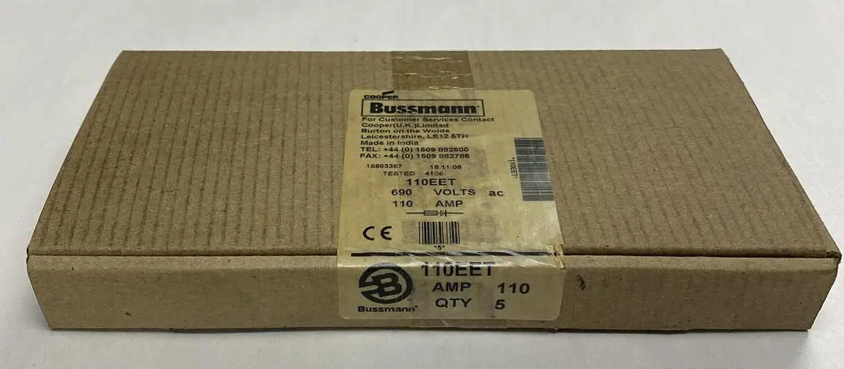 Used COOPER BUSSMANN 110EET Miscellaneous Equipment (Electrical & Power) | Surplus Asset Holdings #1188427