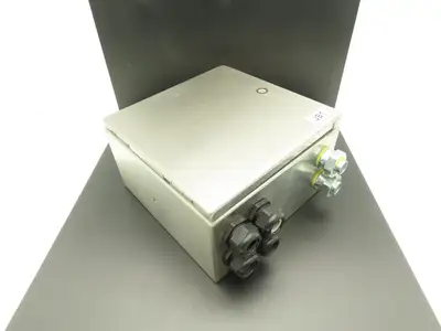 Hoffman CSD12126SS Stainless Steel Electrical Enclosure 12x12x6" Wall Mount 3R