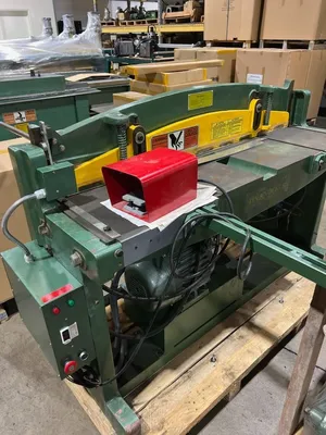 TIN KNOCKER TK H1652 HYDRAULIC SHEAR Power Squaring Shears (Gauge) | THREE RIVERS MACHINERY (3)