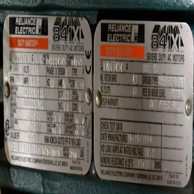 Reliance 100 HP 575 Volt Electric Motor