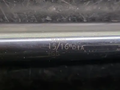 15/16" HSS Spiral Flute Taper Shank Reamer, VANA