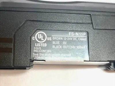 USED KEYENCE FIBER OPTIC AMPLIFIER MAIN UNIT