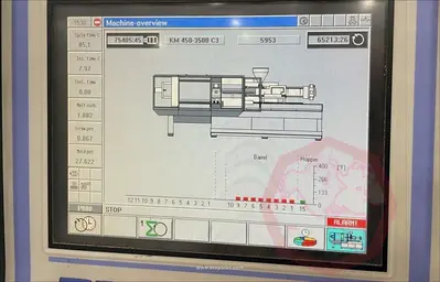 USED 2005 KRAUSS MAFFEI 450-3500 C3