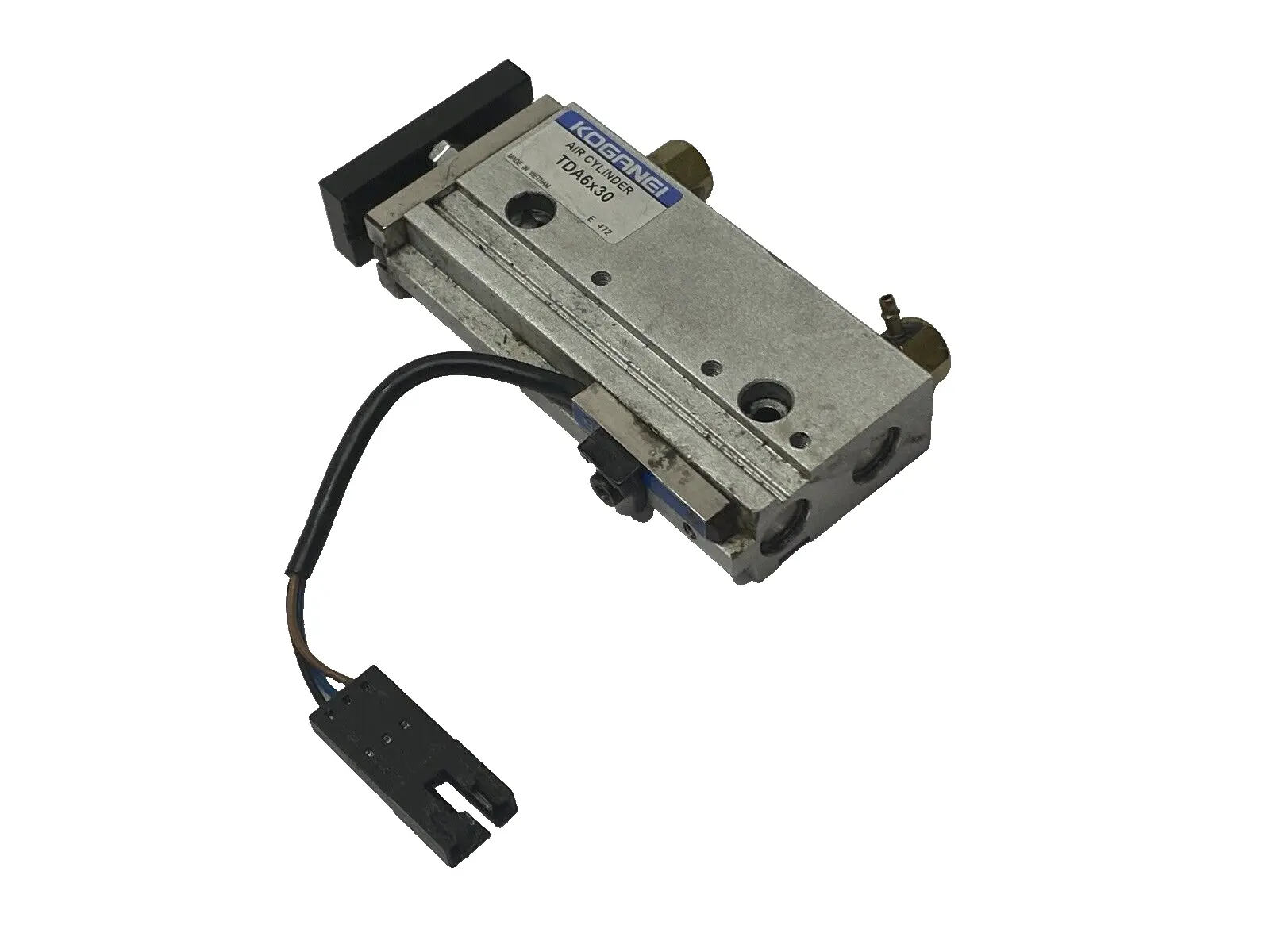 TDA6x30 | Koganei  Pneumatic Air Cylinder w/Auto Switch DAMAGED CONNECTOR - Used