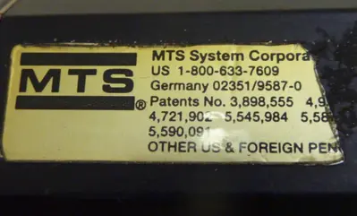 USED MTS LPSHVU01201