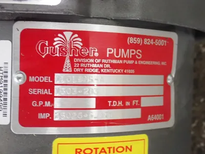 Used GUSHER PUMPS 11019NSA Pumps Ohio US | HGR 24 #1131483