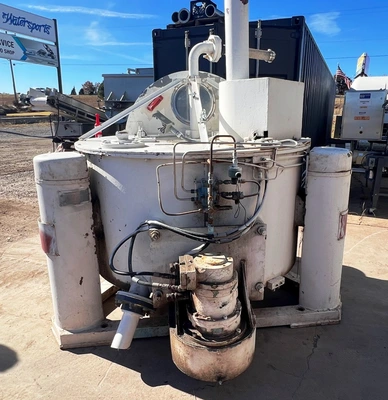Tolhurst 48 x 24 Batch-O-Matic perforate basket centrifuge, 316L SS.