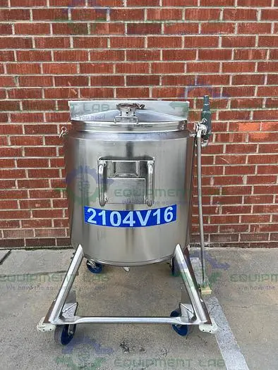 Used DCI 200 LITER STAINLESS STEEL JACKETED  REACTOR MIXING TANK Jacketed Tanks | Equipment Lab #486181