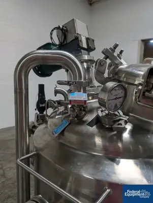 USED Mueller 150 LIter Mueller Reactor, 316L S/S, 35/60#