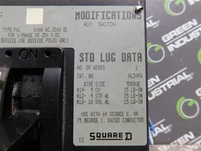USED SQUARE D FAL360151212