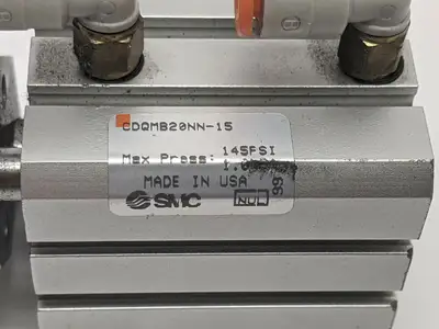 CDQMB20NN-15 | SMC  Compact Guided Cylinder 20mm Bore 15mm Stroke - Used