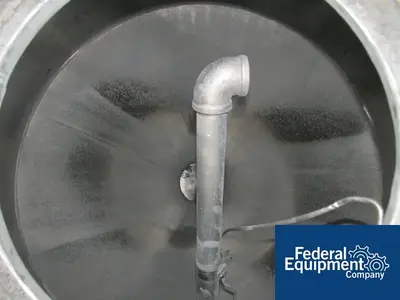 USED Paul O. Abbe 20 Cu Ft Abbe Double Cone Vacuum Dryer, S/S