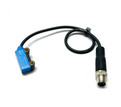 USED MAVERICK INDUSTRIAL SALES PHOTOELECTRIC PROXIMITY SENSOR W/ BACKGROUND SUPP.