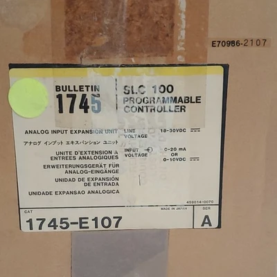 NEW Allen-Bradley 1745-E107