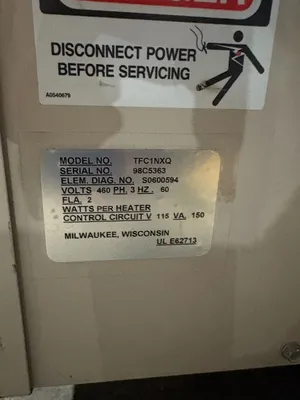 Used AEC TFC1NXQ Temperature Controls South Carolina US | ESS Industrial Equipment Sales #1232909
