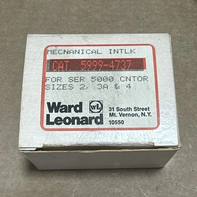NEW Ward Leonard 5999-4737