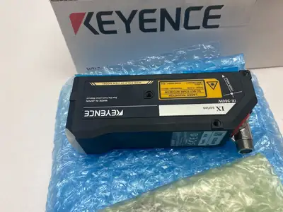USED KEYENCE IMAGE BASED LASER SENSOR HEAD SCAN/LINE MODE 360MM
