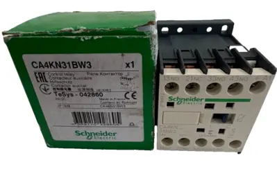 NEW SCHNEIDER ELECTRIC CA4KN31BW3 CONTROL RELAY