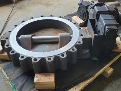 24", Class 150, Triple Offset Butterfly Valve, B16.34