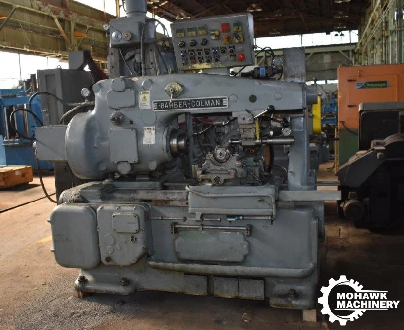 14-15 BARBER COLMAN HORIZONTAL HEAVY-DUTY GEAR HOBBER w/DOUBLE THREAD INDEX WORM - DIFFERENTIAL