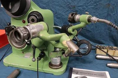 OPTIMA (MADE IN SWITZERLAND) HIGH PRECISION UNIVERSAL DRILL GRINDER