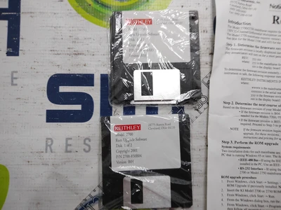 KEITHLEY MODEL 2750 ROM UPGRADE SOFTWARE- 2 DISK SET