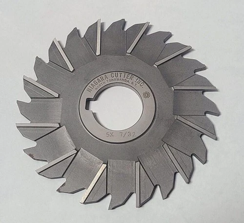 NIAGARA Cutter HSS Tooth Slitting Saw 5 x 7/32